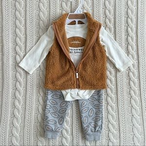 Football/ Thanksgiving outfit set